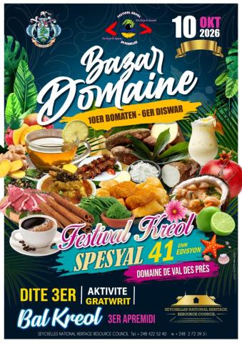 Bazar Domaine Spesyal - Festival Kreol